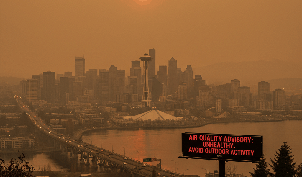 Seattle Homes Face AQI 200+ as Wildfire Smoke Returns