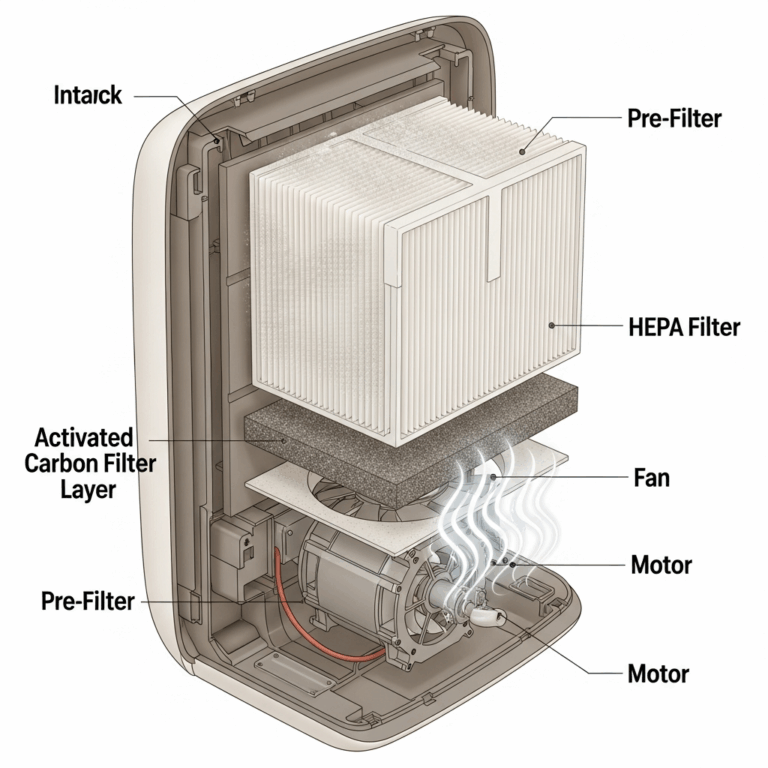 Why Your Air Purifier Smells Like Burning Plastic