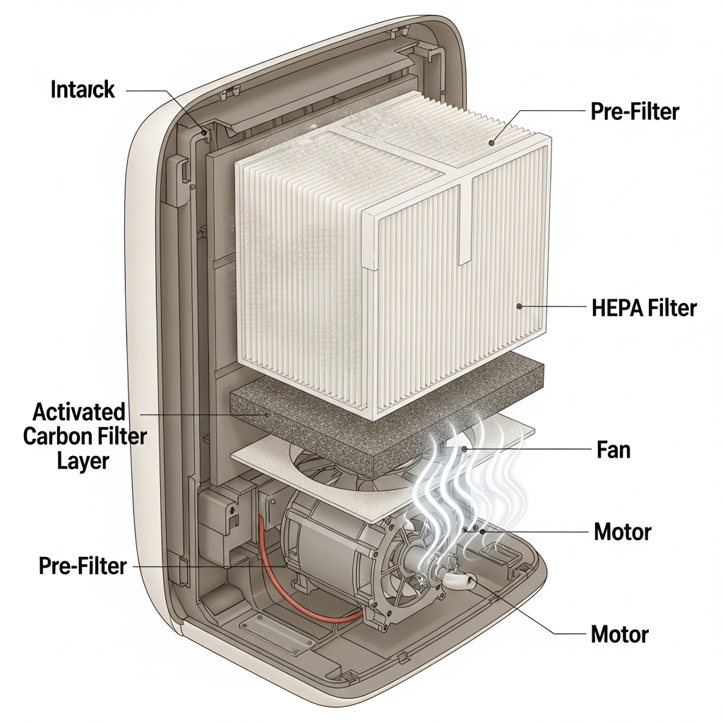 Why Your Air Purifier Smells Like Burning Plastic