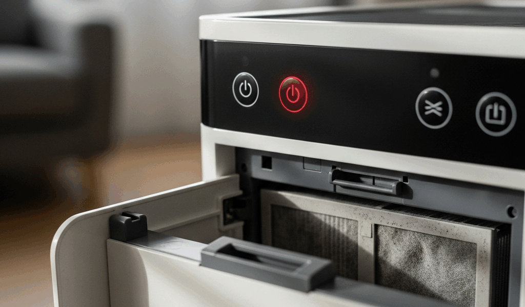 Why Your Air Purifier Light Is Blinking Red